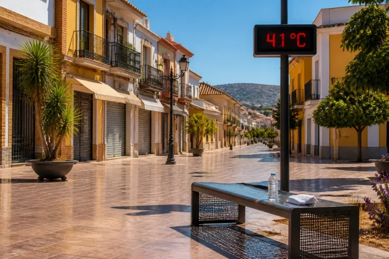 Málaga afronta una semana de calor intenso con máximas de hasta 41 ºC en el Valle del Guadalhorce