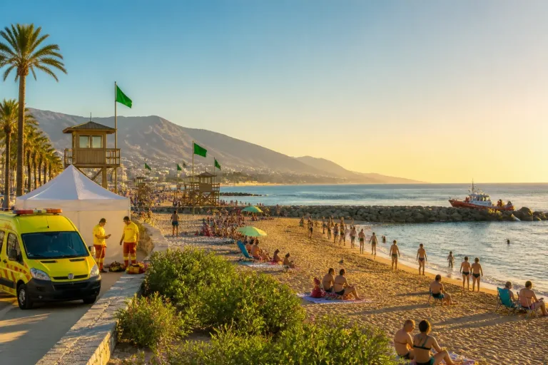 Marbella cierra junio con un mes seguro en sus playas y sin rescates acuáticos graves