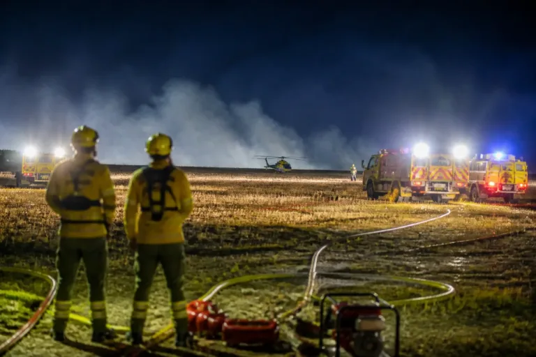 Incendio de Castillonroy controlado; baja a nivel 0 y desactivación de la UME