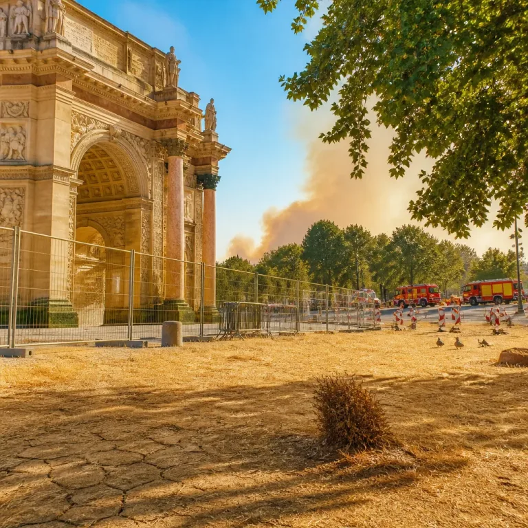 Ola de calor y sequía sitúan a buena parte de Francia en riesgo excepcional de incendios