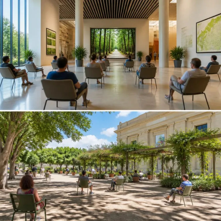 Las ciudades rediseñan espacios públicos y museos para crear refugios frente a olas de calor
