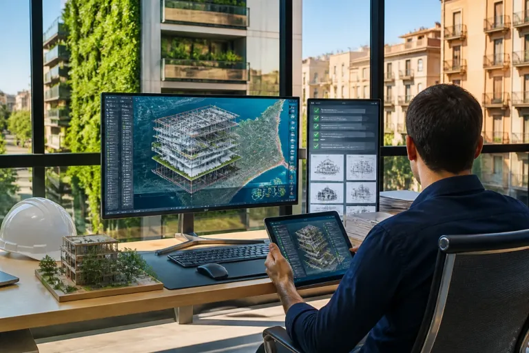 Cataluña acelera licencias de obras y permisos ambientales con modelos 3D y reglas automáticas