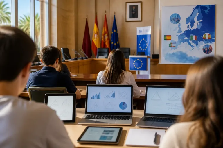 Molina de Segura acoge MathIA, proyecto europeo que introduce IA en las aulas de matemáticas