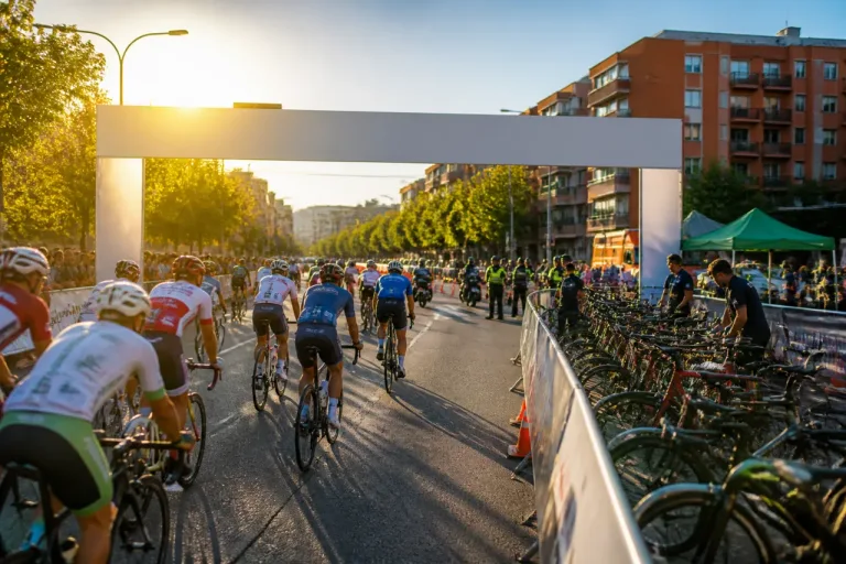 Móstoles acoge el inicio de la Vuelta Sub23 y estrena su año como Ciudad Europea del Deporte