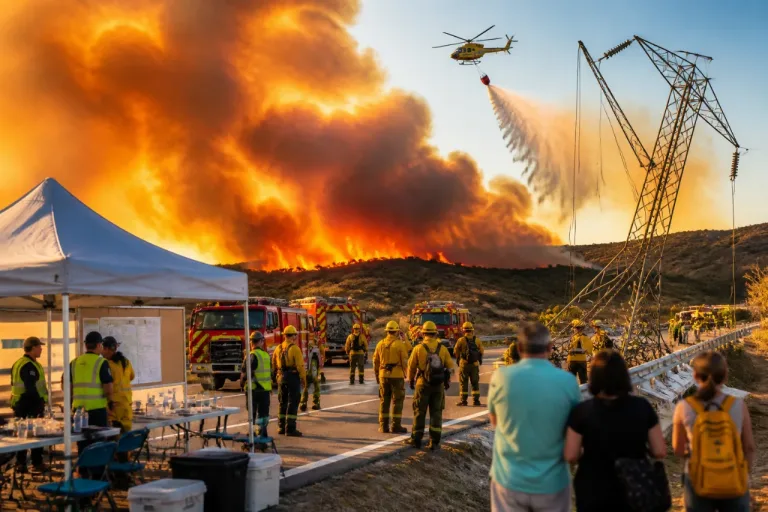 Murcia ofrece todos sus recursos para apoyar la extinción del incendio en Los Gallardos (Almería)