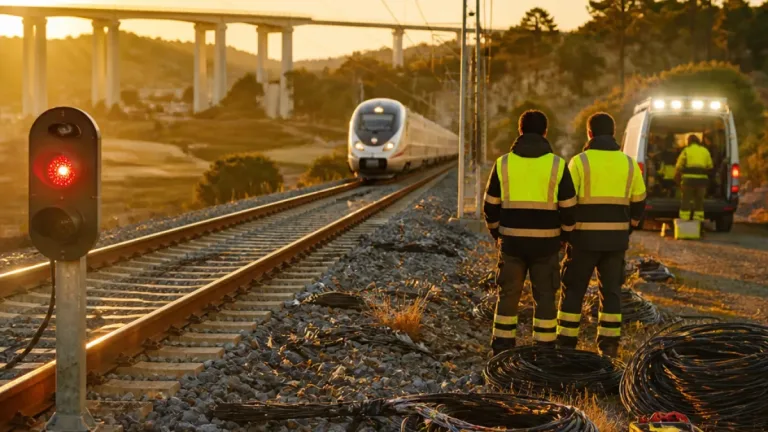 Nuevo posible robo de cable en la línea Madrid-Andalucía vuelve a provocar retrasos en trenes