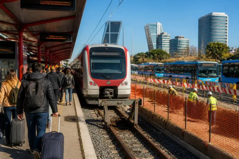 Obras en la Línea 10 obligan a los viajeros de Alcobendas a finalizar en Plaza de Castilla