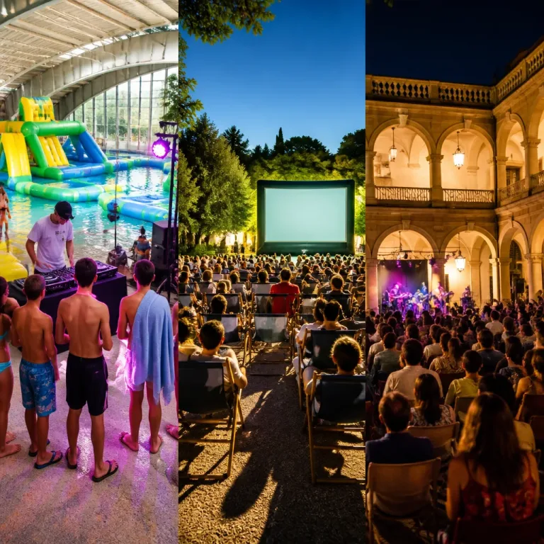 Torrijos llena julio de planes gratuitos: cine al aire libre, hinchables acuáticos y música