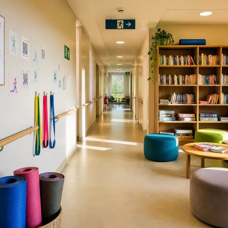 El Clínico San Cecilio crea espacios de ocio y ejercicio en planta de hospitalización para acompañantes