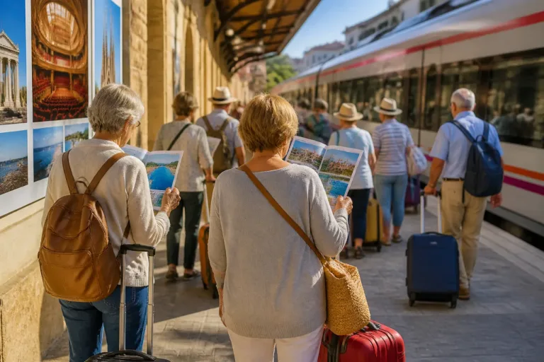Más de 13,3 millones de españoles de 55+ planean viajar en 2026, con fuerte tirón al turismo nacional