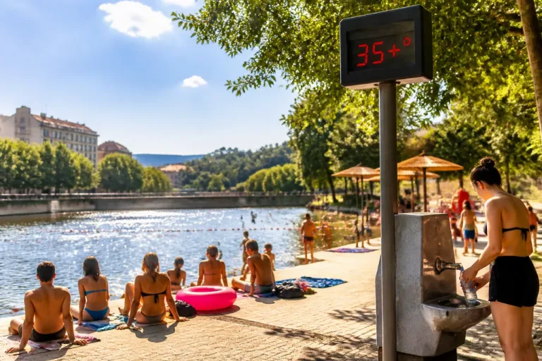 Ourense, en alerta por la ola de calor: cómo prevenir y actuar ante un golpe de calor