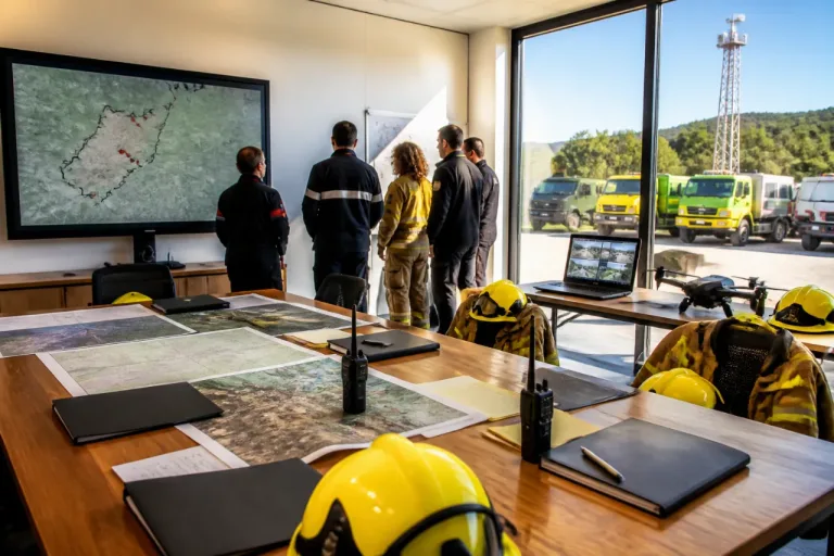 Ourense prepara la coordinación policial y técnicos para la campaña contra incendios hasta el 30 de septiembre