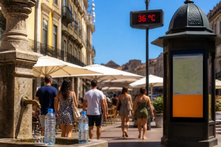 Oviedo en alerta naranja: AEMET prevé máximas de 36 °C y días de calor