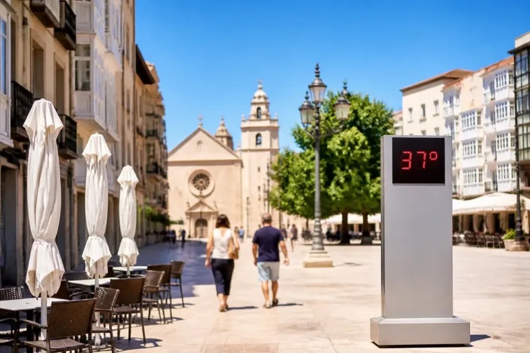 Palencia afronta un ascenso térmico hasta 37 ºC antes de intervalos de lluvia