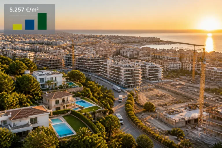 Palma marca un nuevo máximo en el precio de la vivienda usada: 5.257 €/m²