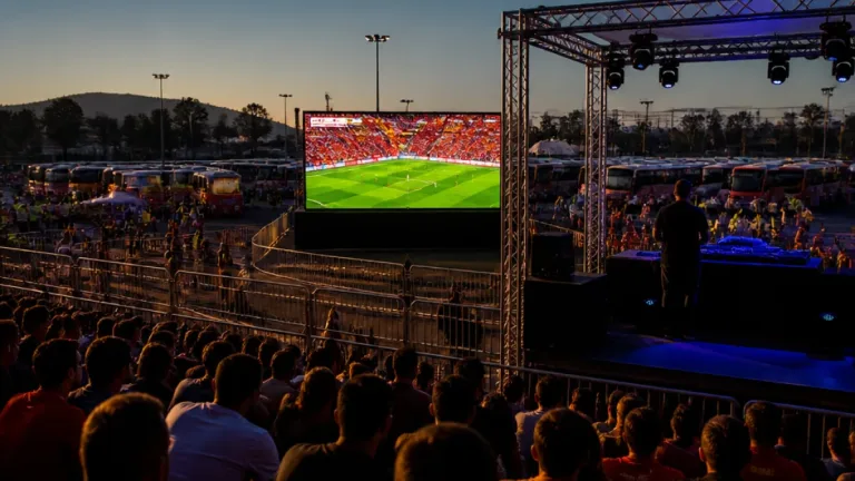 Palma prepara Son Fusteret con pantalla gigante y refuerzo de transporte para la semifinal