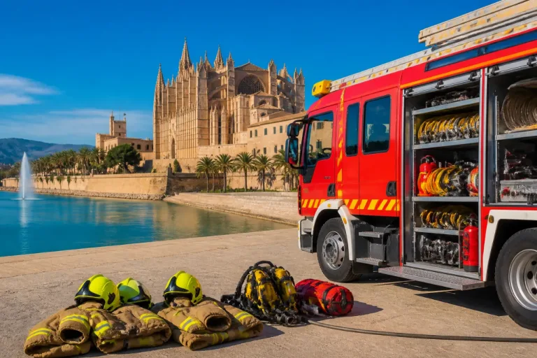 Palma refuerza Bombers: 35 aspirantes inician seis meses de formación y se renuevan medios