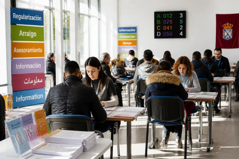 Parla habilita recursos municipales y atiende a 990 personas en la regularización extraordinaria