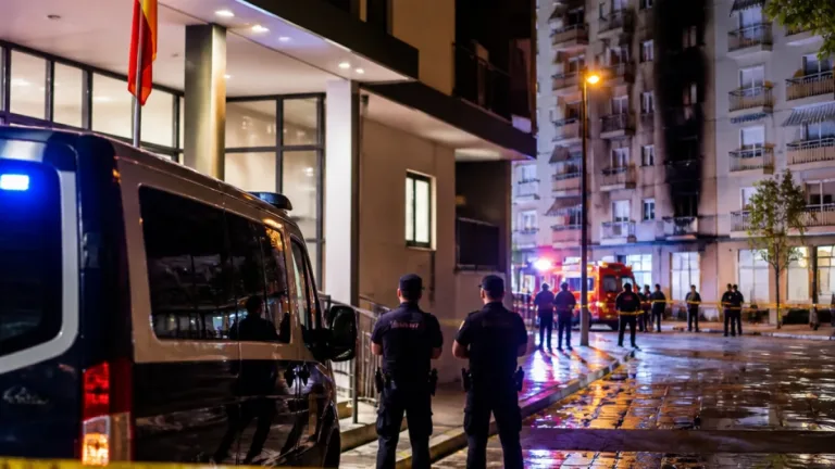 Pasan a disposición judicial al detenido por el doble crimen en Las Lagunas de Mijas