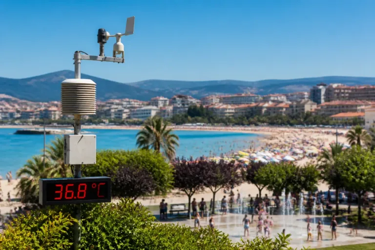 Pontevedra alcanza casi 37 ºC en Campolongo en una ola de calor que seguirá unos días