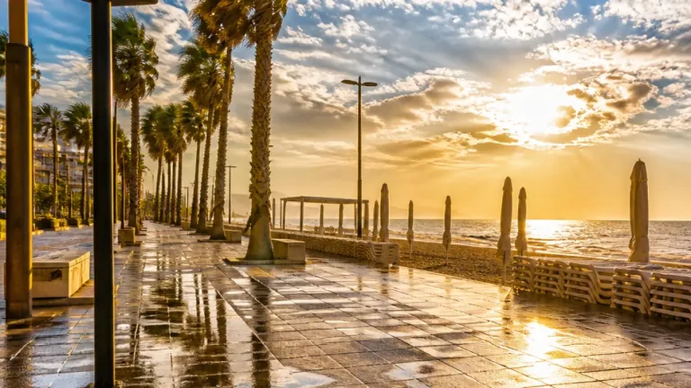 Pronóstico en Gandia: lluvias matinales y calor con sensación de hasta 36º