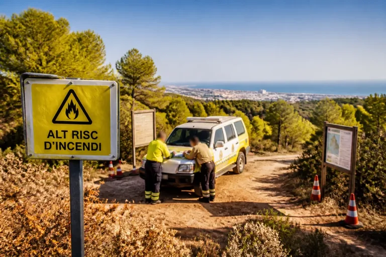 Protecció Civil activa avisos por ola de calor y alto riesgo de incendios en Tarragona