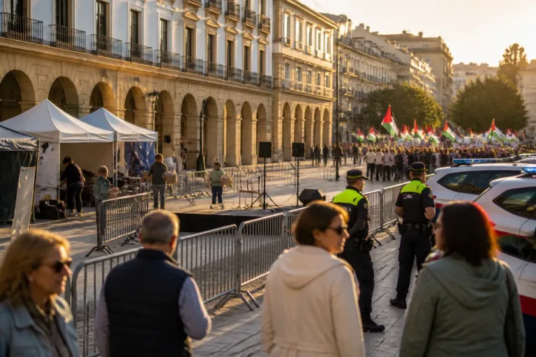 Protestas obligan a suspender en Santander la presentación de un autor en la Feria del Libro