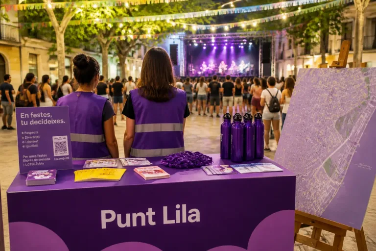 Punts Lila se despliega en una veintena de municipios de Barcelona este julio