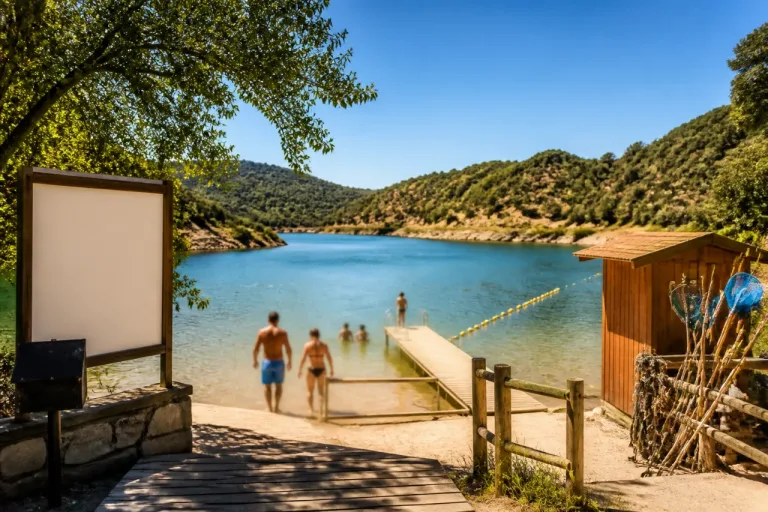 Reabre la Laguna de Cañaveral de León tras semanas de limpieza y revisión de la depuradora