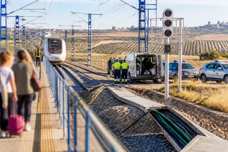 Robos de cable causan nuevos retrasos en el AVE y afectan a la conexión con Toledo