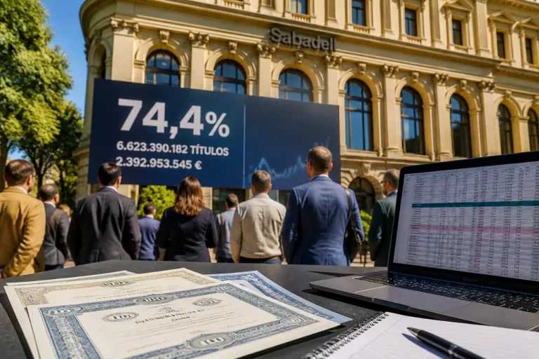 Sabadell: el banco local ha recomprado ya el 74,4% del nuevo programa de acciones