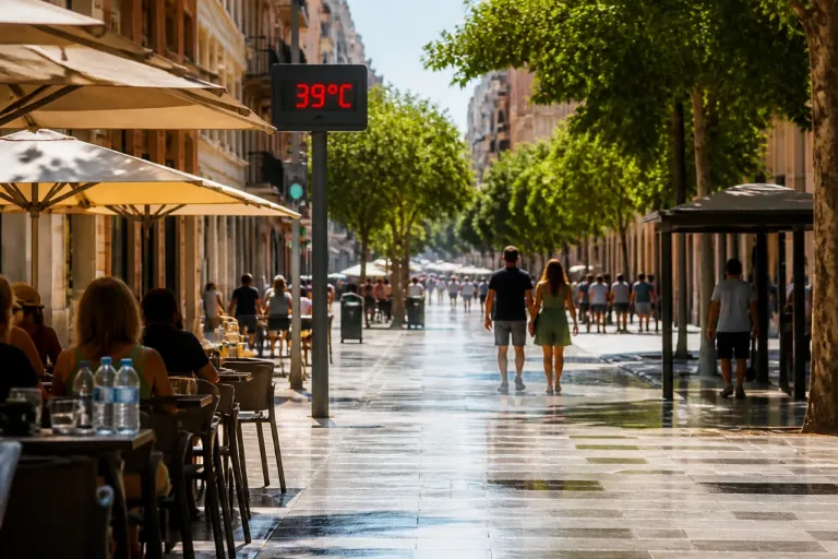 Sabadell en alerta amarilla por ola de calor: máximas previstas de hasta 39 ºC