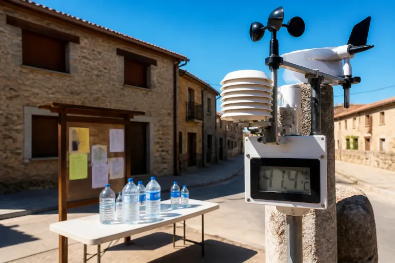 Saelices el Chico alcanza 41,4 ºC y coloca a Salamanca en los focos de la ola de calor