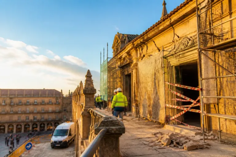 Salamanca afronta el riesgo de demolición de la 'casa del conserje' en la Plaza Mayor