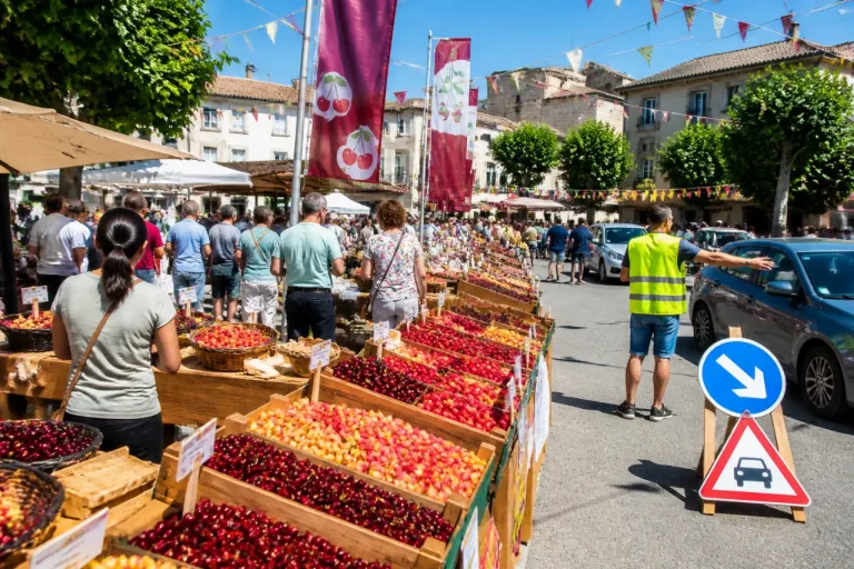 Salas de Bureba prepara la mayor edición de la feria de la cereza tras una cosecha excepcional