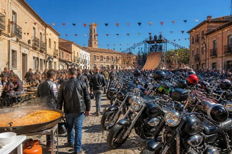 Saldaña celebra el sábado la V Concentración Motera “Urracas 2026” con desfile, música y espectáculo stunt