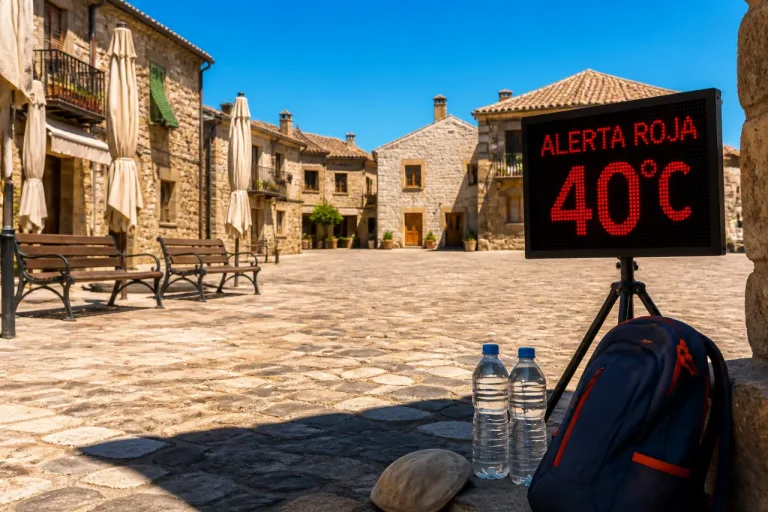 Sanidad declara alerta roja por calor en la Sierra de Salamanca y avisa del riesgo para la salud