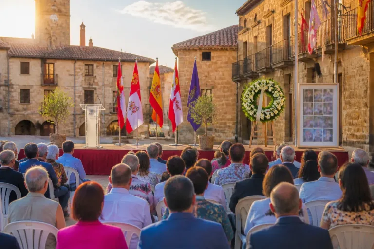 San Esteban de Gormaz acoge el XXXIV Encuentro de Casas Regionales y rinde homenaje a Agustín de Toro