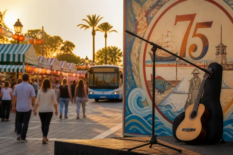 San Fernando prepara la última Feria del Carmen y de la Sal en Laulhé con homenaje a Camarón
