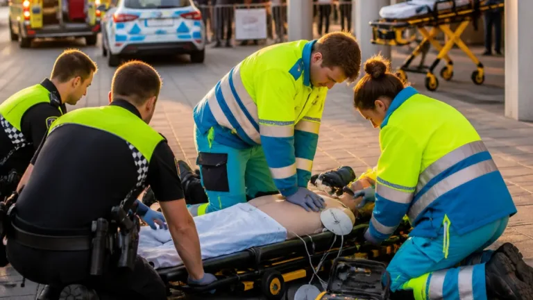 San Sebastián de los Reyes: la Policía Local revierte una parada cardiorrespiratoria gracias a intervención coordinada