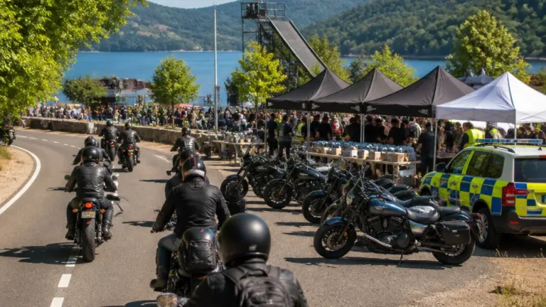 Sanabria congrega a motoristas con exhibiciones, rutas y actos solidarios en la XXXII Concentración
