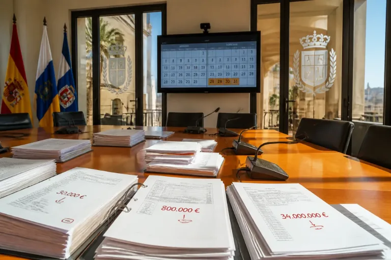Santa Cruz de Tenerife multa con 30.000 € a la UTE de parques y jardines y retrasa la nueva licitación