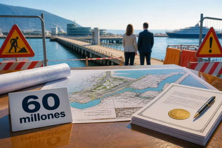Santa Cruz de Tenerife reclama al Gobierno de Canarias acelerar la financiación del Muelle de Enlace