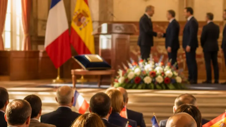 Santa Cruz refuerza vínculos con Francia en acto institucional por la Fiesta Nacional