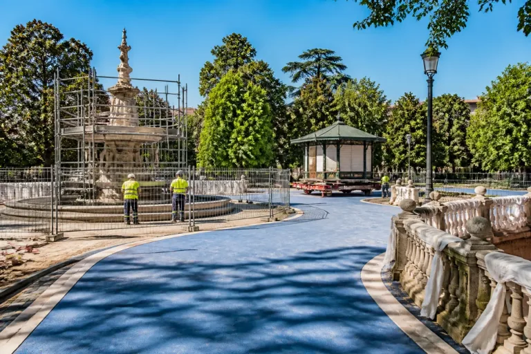 Santander prevé abrir la próxima semana los jardines de Piquío tras obras que duplican su coste