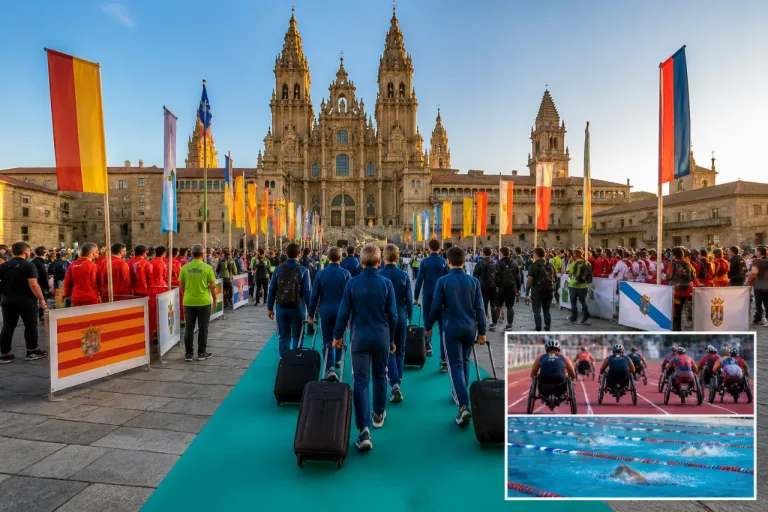 Santiago de Compostela acoge los XVI Juegos del Eje Atlántico con casi 2.300 deportistas