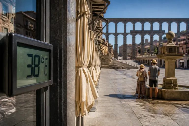 Segovia alcanza hoy el pico de la ola de calor con temperaturas de hasta 38 ºC