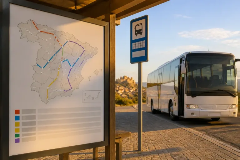 Segovia conserva todas las paradas en el nuevo mapa estatal de autobuses