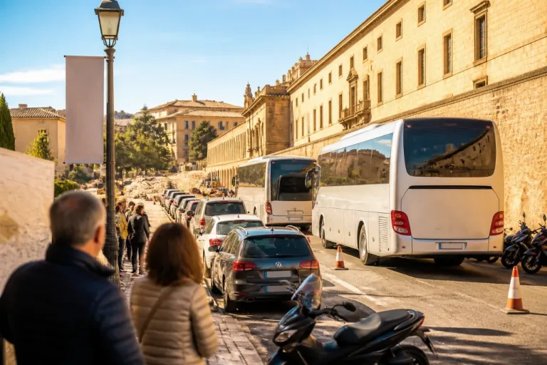 Segovia: vecinos alertan por la pérdida de plazas en Coronel Rexach tras acomodar autobuses turísticos