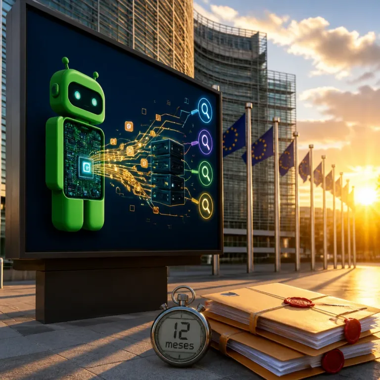 La Comisión Europea obliga a Google a abrir Android a rivales de IA y compartir datos de búsqueda